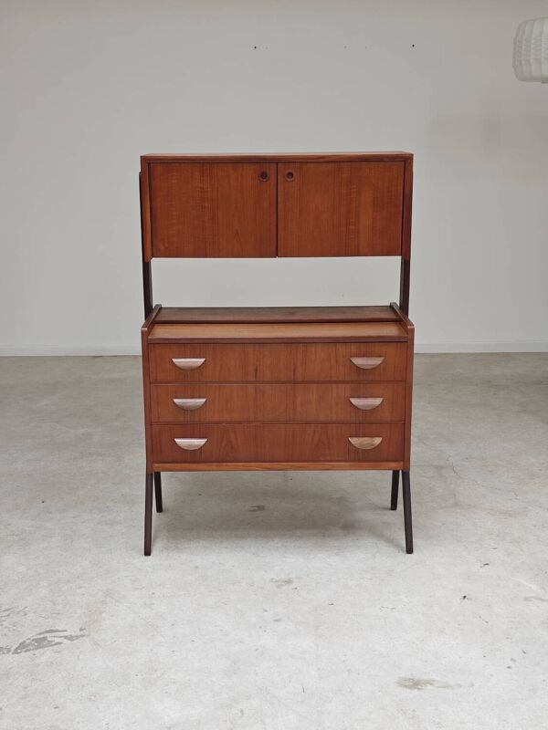 Coiffeuse/Bureau par Poul Volther pour Orum,  Samcom Danemark