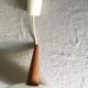Suspension in opaline glass and teak by Louis Kalff for Philips