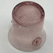 Ice bucket / ice bucket bubble glass, vintage
