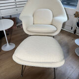 Womb Chair et Ottoman Eero Saarinen pour Knoll