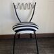 Pair of Barbarian chairs, Italian work, 1980 by Garouste & Bonetti.