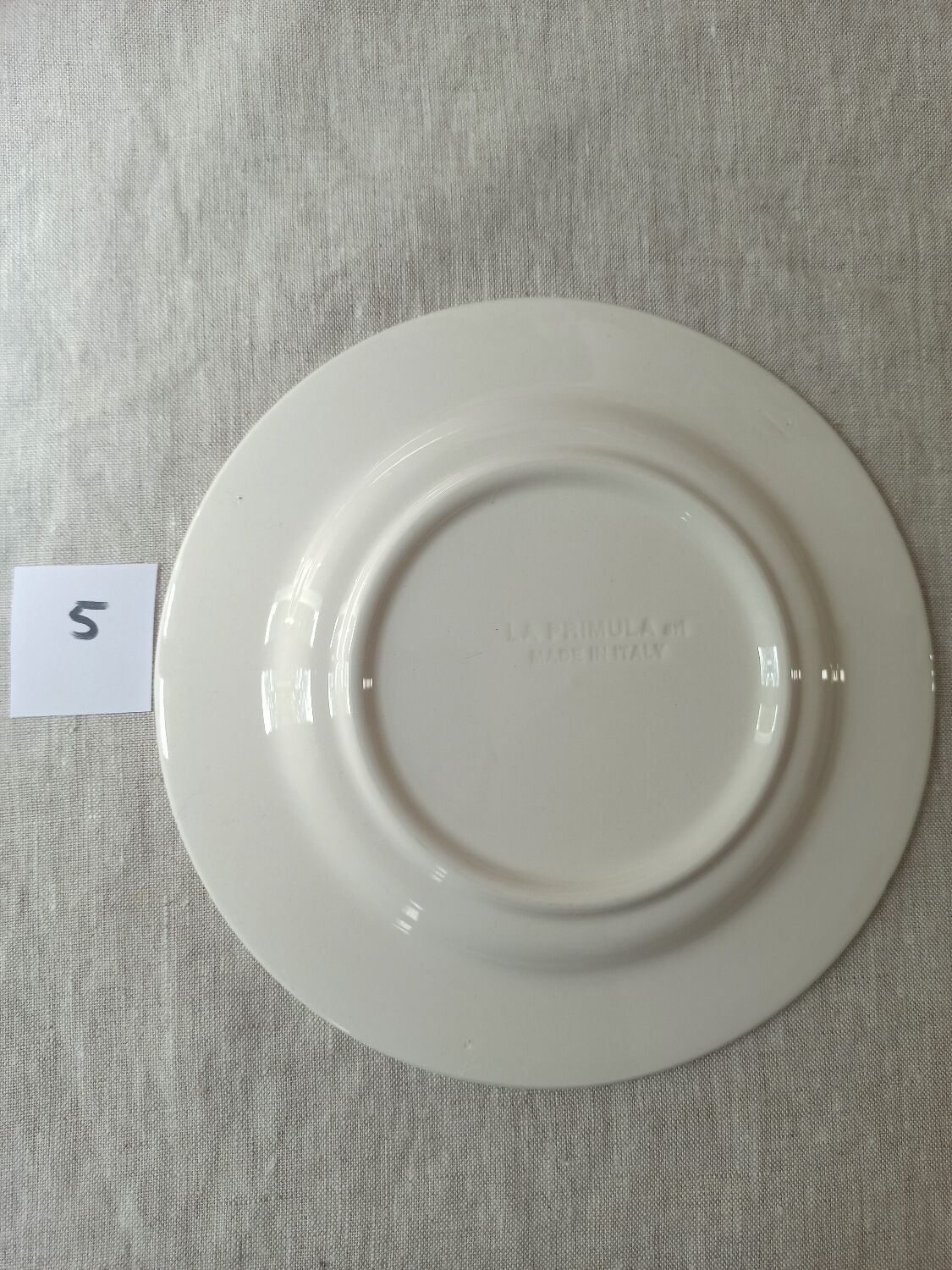 Set of 6 vintage dessert plates