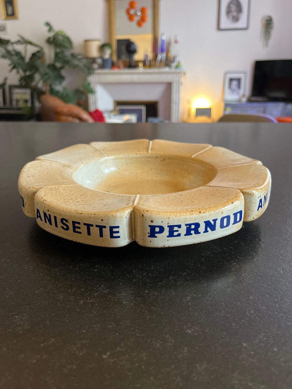 Advertising counter ashtray