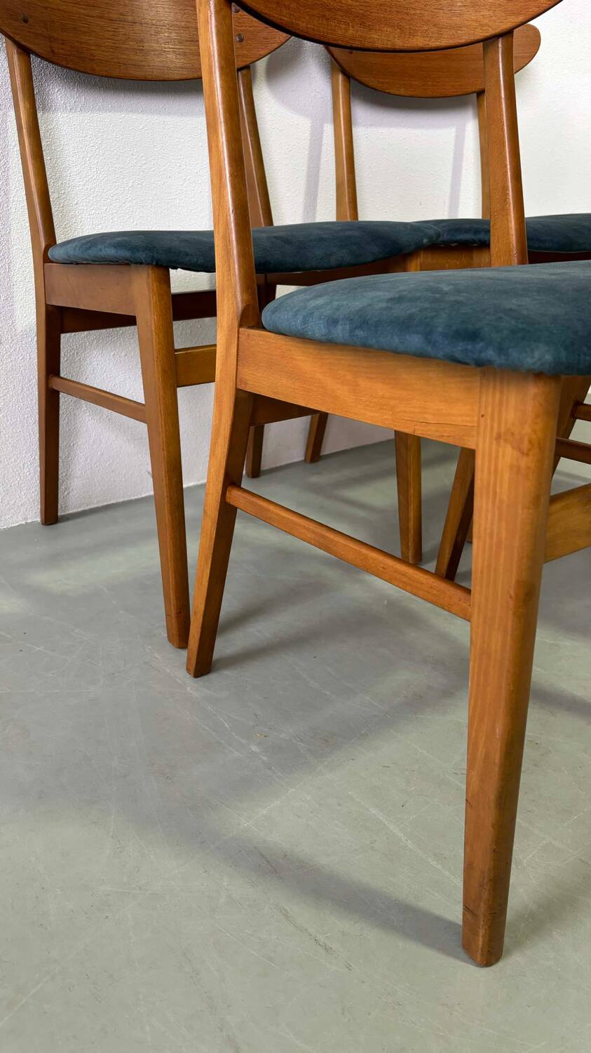 Vintage dining chairs Farstrup teak