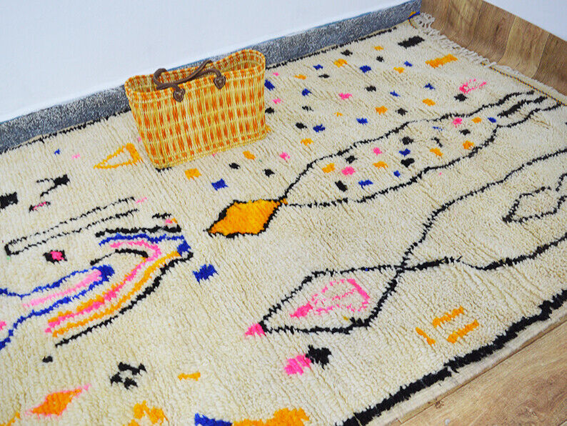 Moroccan berber carpet 262x150cm