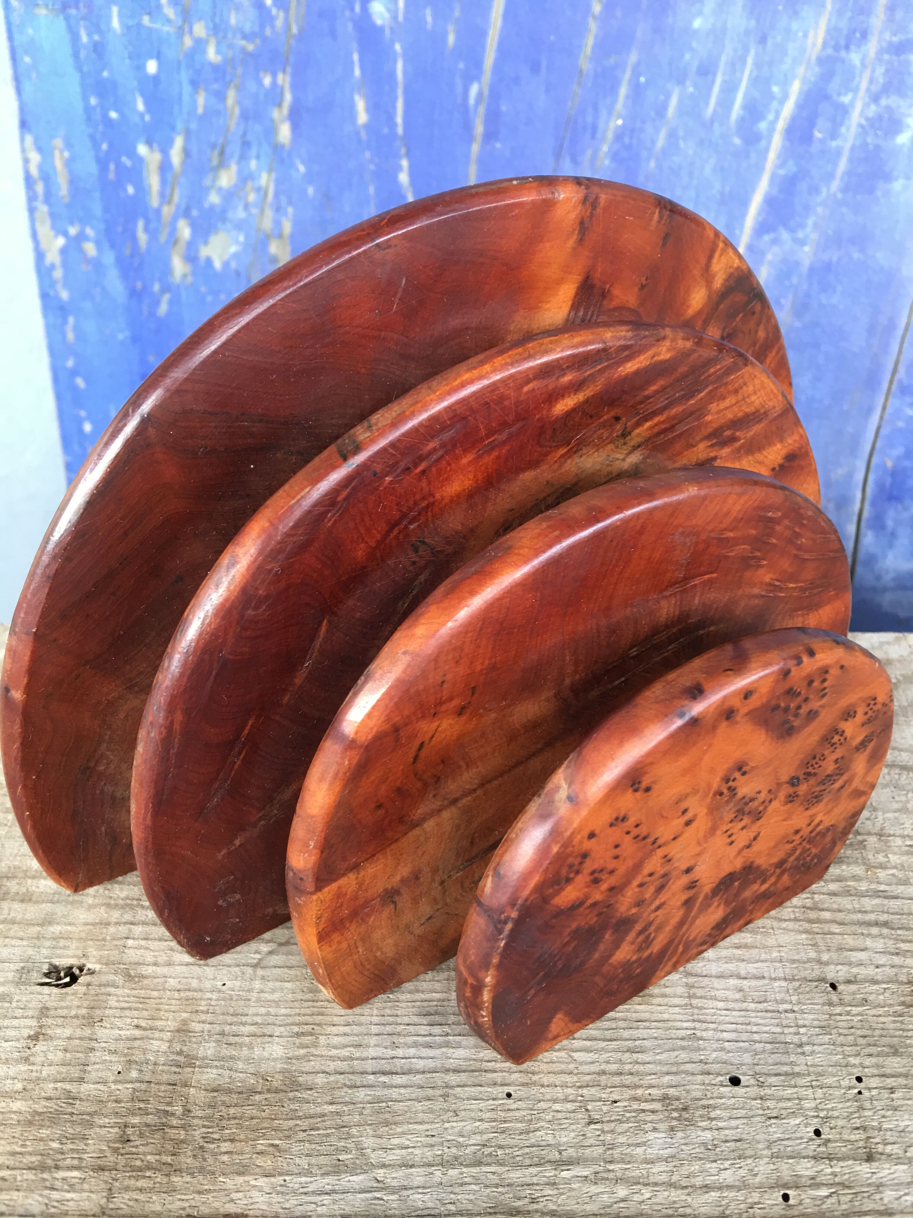 Door art deco walnut bramble