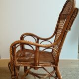 Fauteuil enfant en osier
