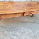 Table de ferme en merisier