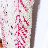 Handmade wool Berber rug 290 x 90 cm