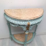 Console demi lune style Louis XVI