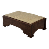 Pouf Art Déco repose-pieds design minimaliste des années 30