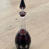 Cut crystal decanter