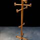 Coat rack in pine 1970