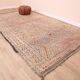 Vintage Moroccan Wool Rug 192 x 328 cm, Handmade Berber Rug, Bohemian Rug