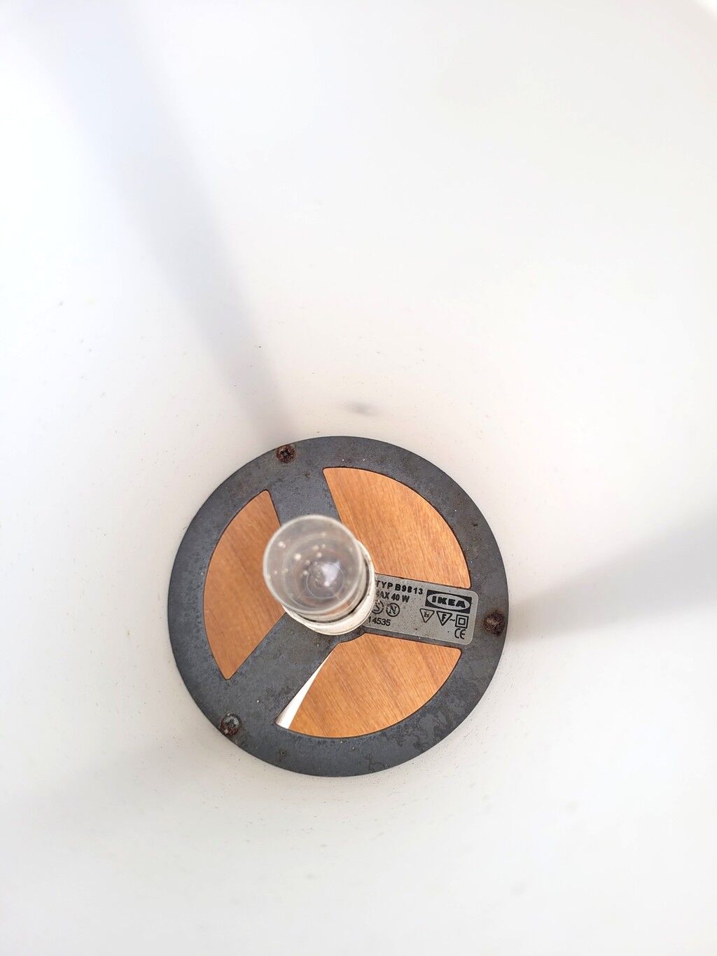 Porphyry lamp Ikea from the 90s