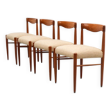 Teak Dining Chairs by H.W. Klein for Bramin 1960s