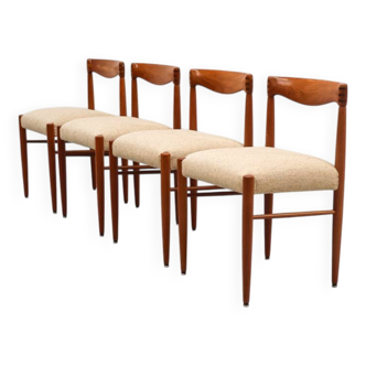 Teak Dining Chairs by H.W. Klein for Bramin 1960s