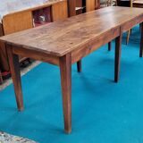 Walnut farm table - 6 feet - 10 places