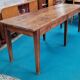 Walnut farm table - 6 feet - 10 places