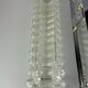 60s 70s wall lamp Limburg Germany Wall Sconce Ice Glass Chrome Space Age