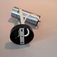 Modernist adjustable wall light in brushed aluminium, 1970s Vintage.