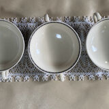 Set of 3 Wedgwood bowls in the Lugano pattern.