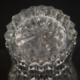 Ancient carafe with its cut crystal bouchon