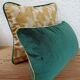 Set of 2 cushions "velvet" 40x40cm / 50x30cm