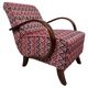 C-shaped lounge chair by J. Halabala