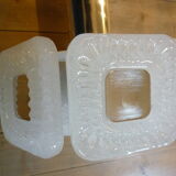 vintage "space age" faceted hnaging year 1970