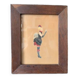 Belle époque watercolor drawing, signed P.Cartier, 1867