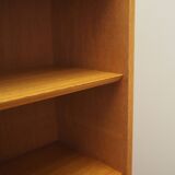 Ash bookcase, Danish design, 1970s, production: Hundevad