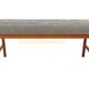 Banc scandinave en teck, Suède, 1960