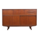 Buffet haut en teck, design danois, années 1960