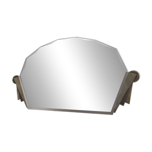 Miroir Art déco avec - verre cadre