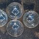 Lot of 4 glass cups