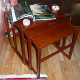 BR Gelsted Scandinavian teak nesting table BR Gelsted Denmark