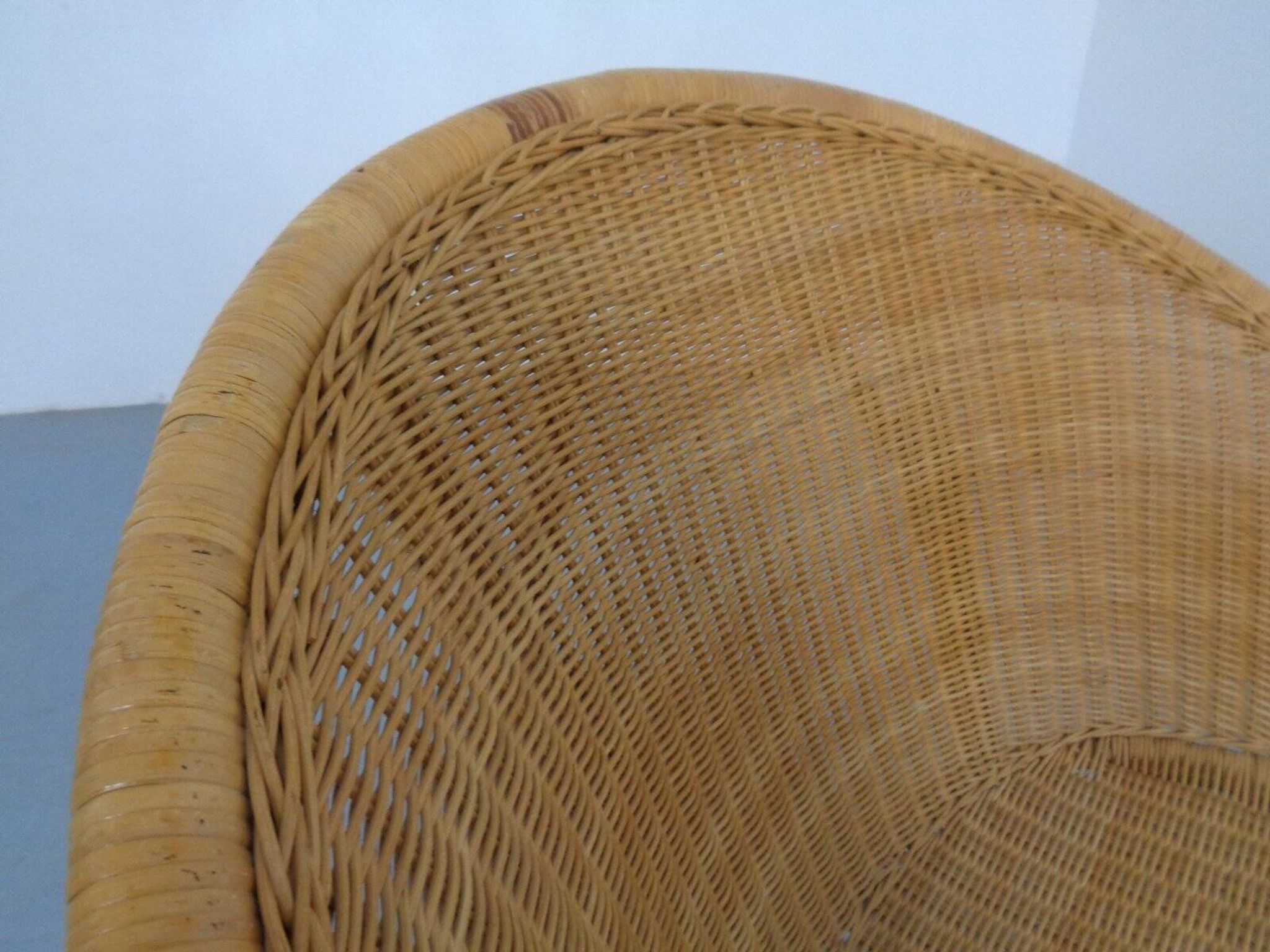 Mid-Century Modern Wicker Chair by Paul McCobb, USA, 1950s