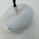 Pair of vintage opaline pendant lights