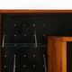Rare A-geometrically Italian Mid-century cabinet in rosewood, 1960s