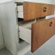 Pair of teak bedsides Scandinavian style 70s