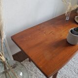 Scandinavian coffee table circa 1960 - by F. Ohlsson in teak (model Sesam, brand Tingstrom)