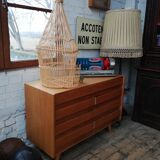 Czech chest of drawers Jiri Jiroutek, 1960, Scandinavian style, U453