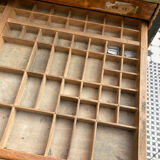 Meuble imprimerie ancien