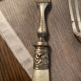 Set of coat of arms fruit cutlery