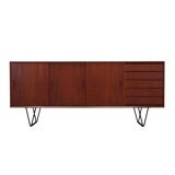 Buffet en teck, design danois, années 1970, production : Danemark