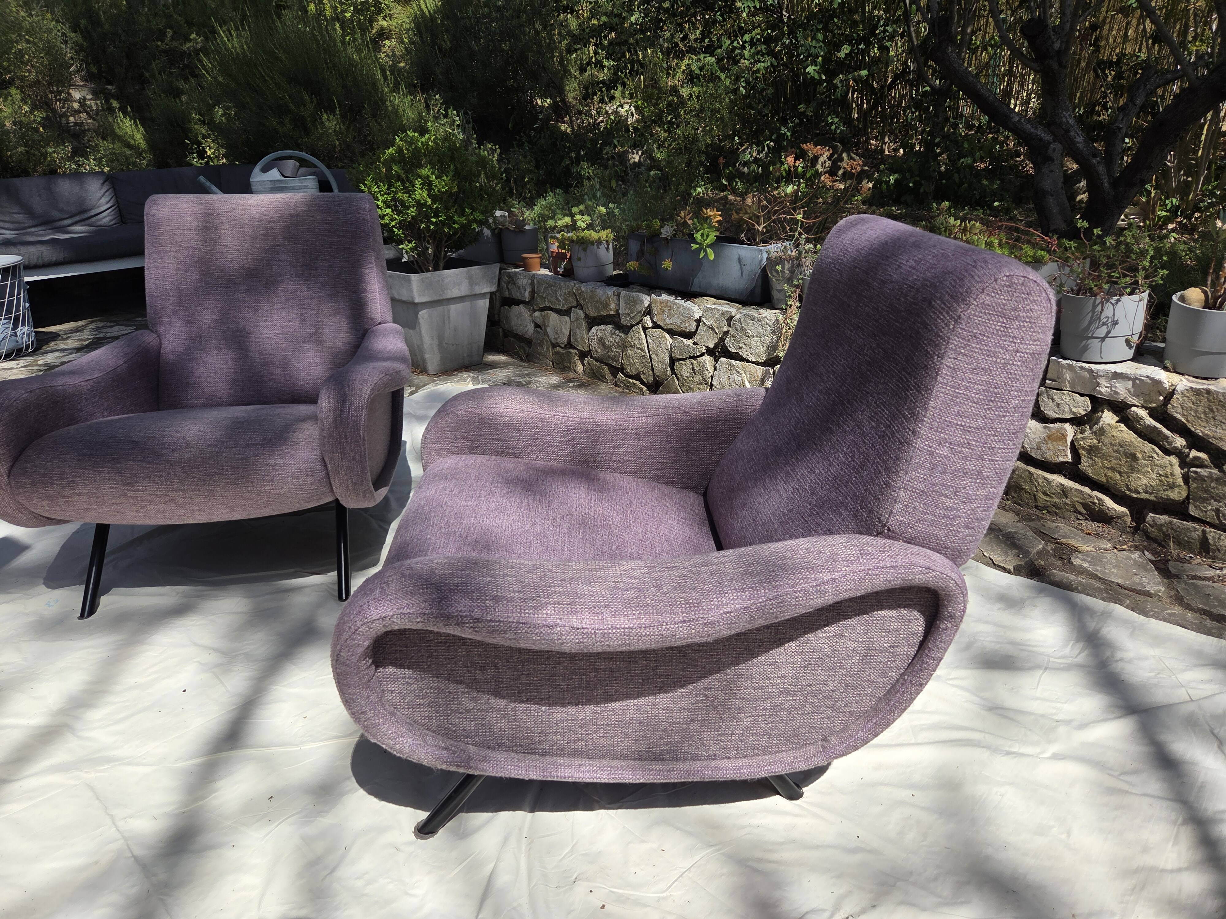 2 fauteuils design Zanuso