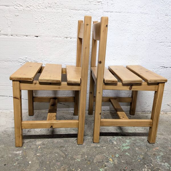 Paire de chaises Maison Regain