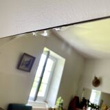 1950s beveled octagonal mirror