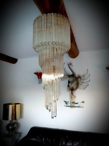 Paolo Venini waterfall chandelier